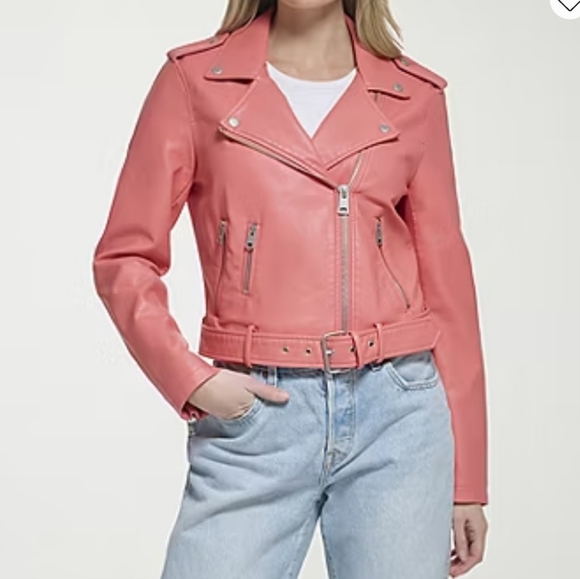 Levi's Women's  Pink Jacket - Picture 1 of 3